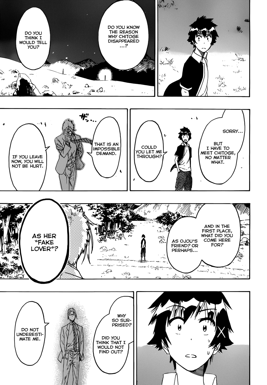 Nisekoi Chapter 218 page 18 - Chapter 218: False Love