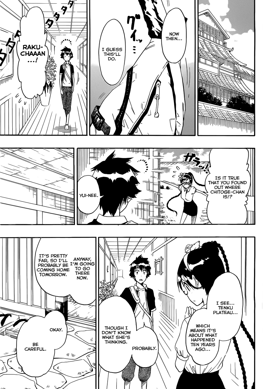 Nisekoi Chapter 218 page 4 - Chapter 218: False Love
