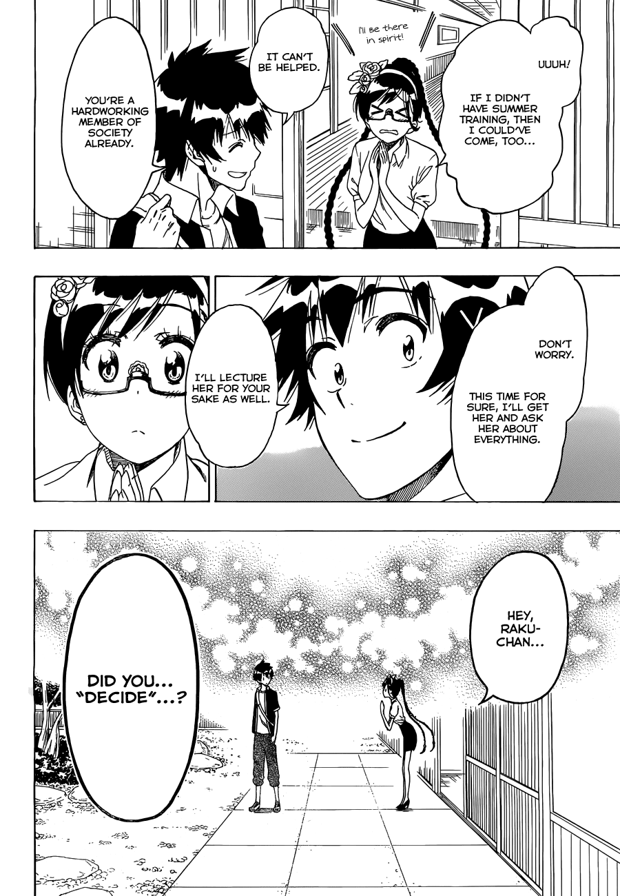 Nisekoi Chapter 218 page 5 - Chapter 218: False Love
