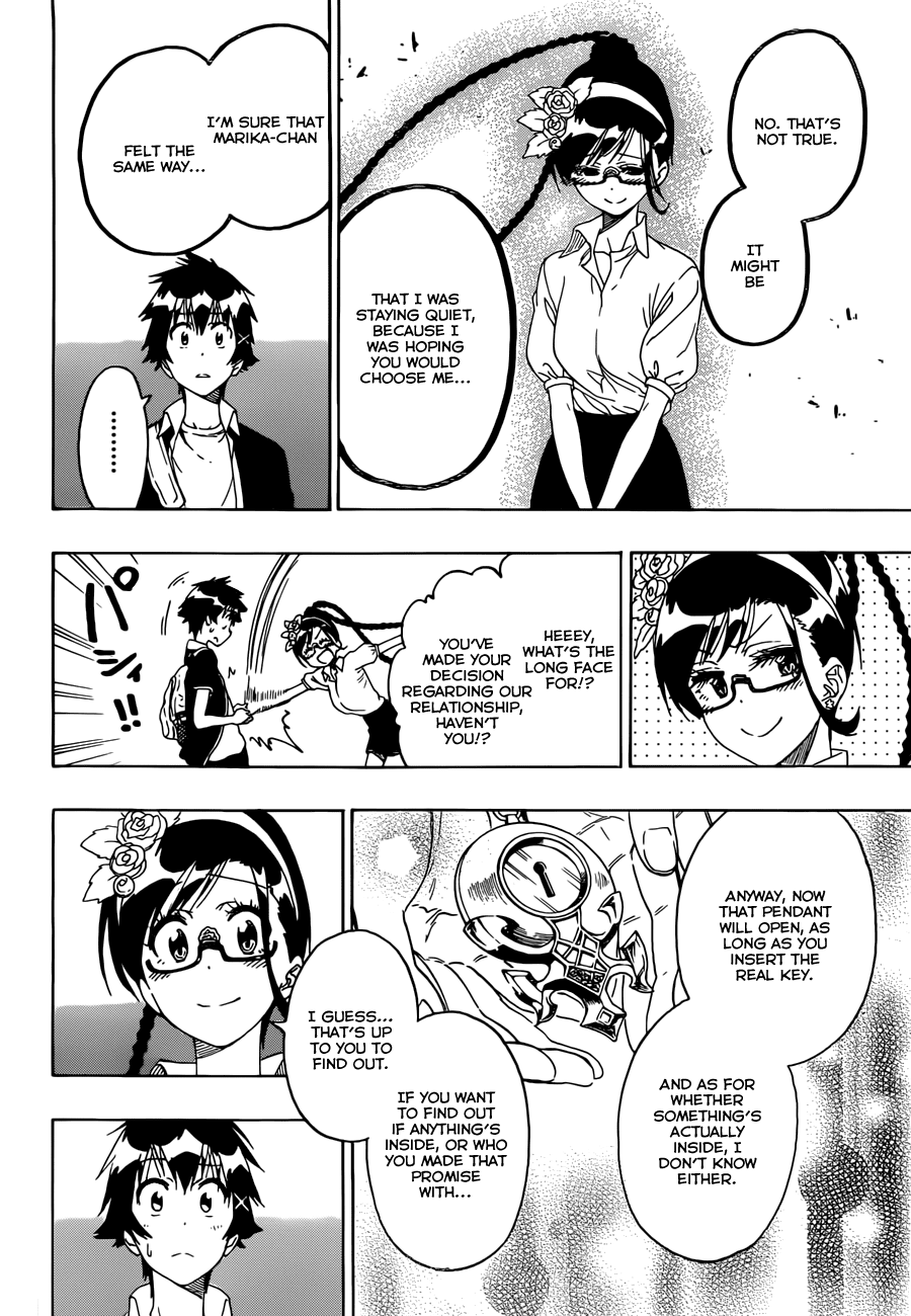 Nisekoi Chapter 218 page 9 - Chapter 218: False Love