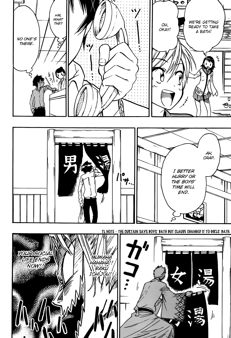 Nisekoi Chapter 22 page 17 - Chapter 22: Hot Springs