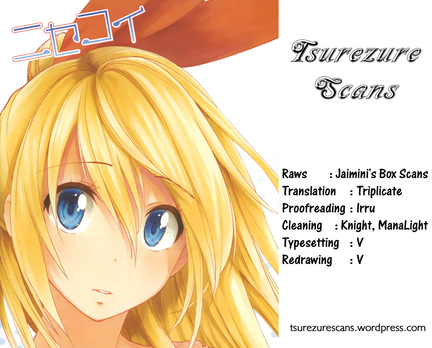 Nisekoi Chapter 220 page 1 - Chapter 220: The Last Page