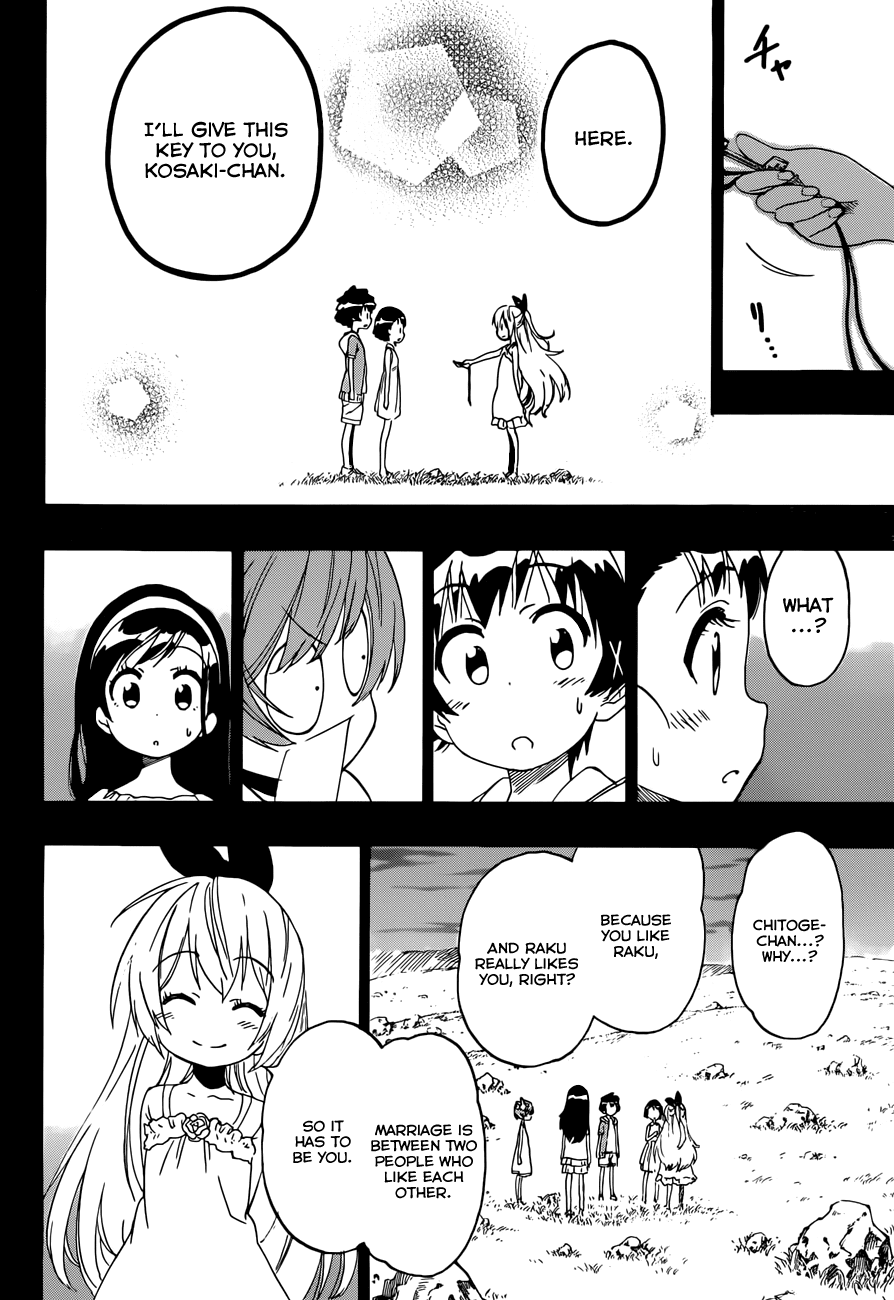 Nisekoi Chapter 221 page 15 - Chapter 221: The Truth