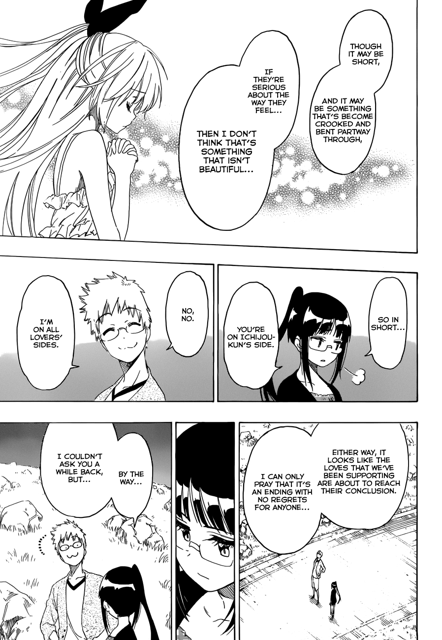 Nisekoi Chapter 223 page 14 - Chapter 223: Surprise