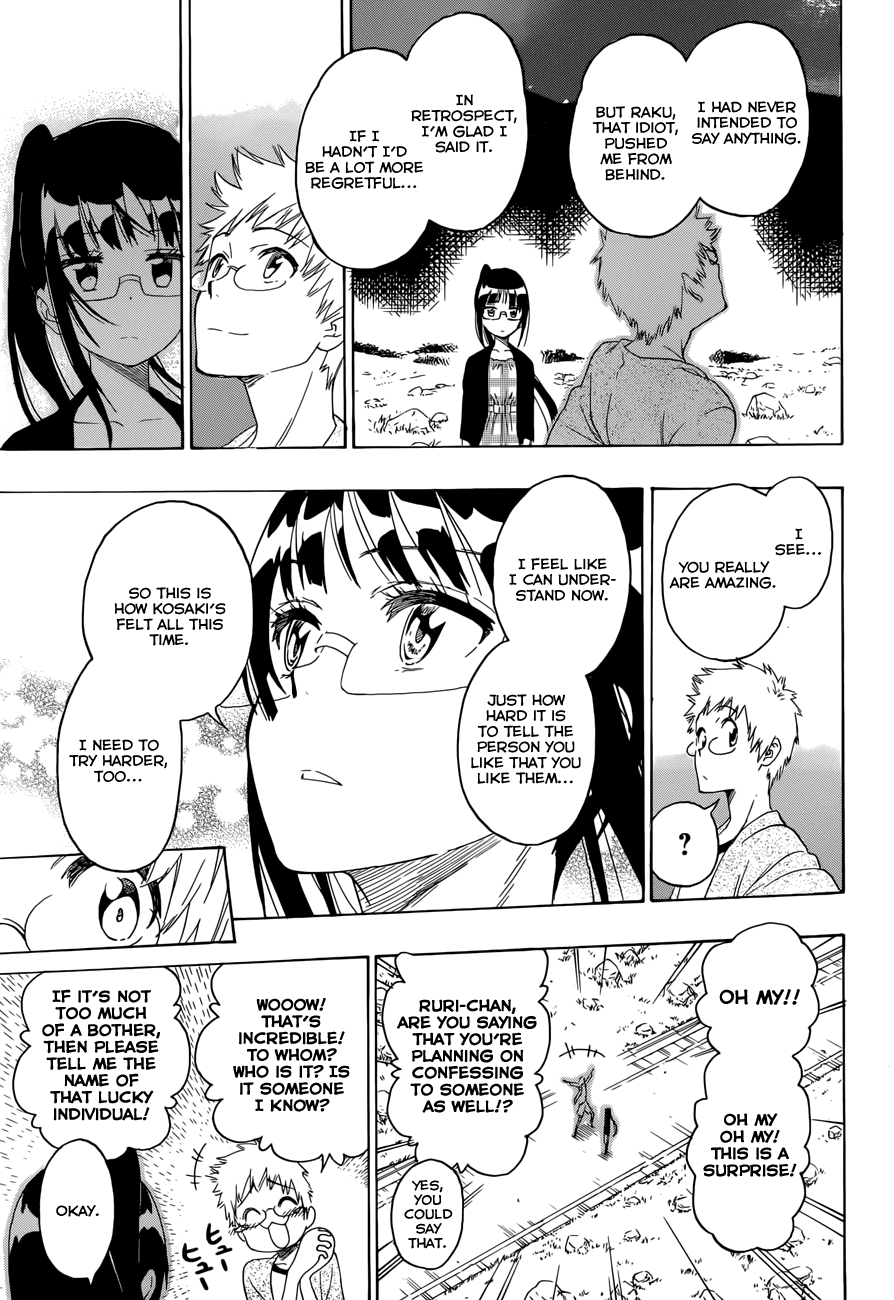 Nisekoi Chapter 223 page 16 - Chapter 223: Surprise