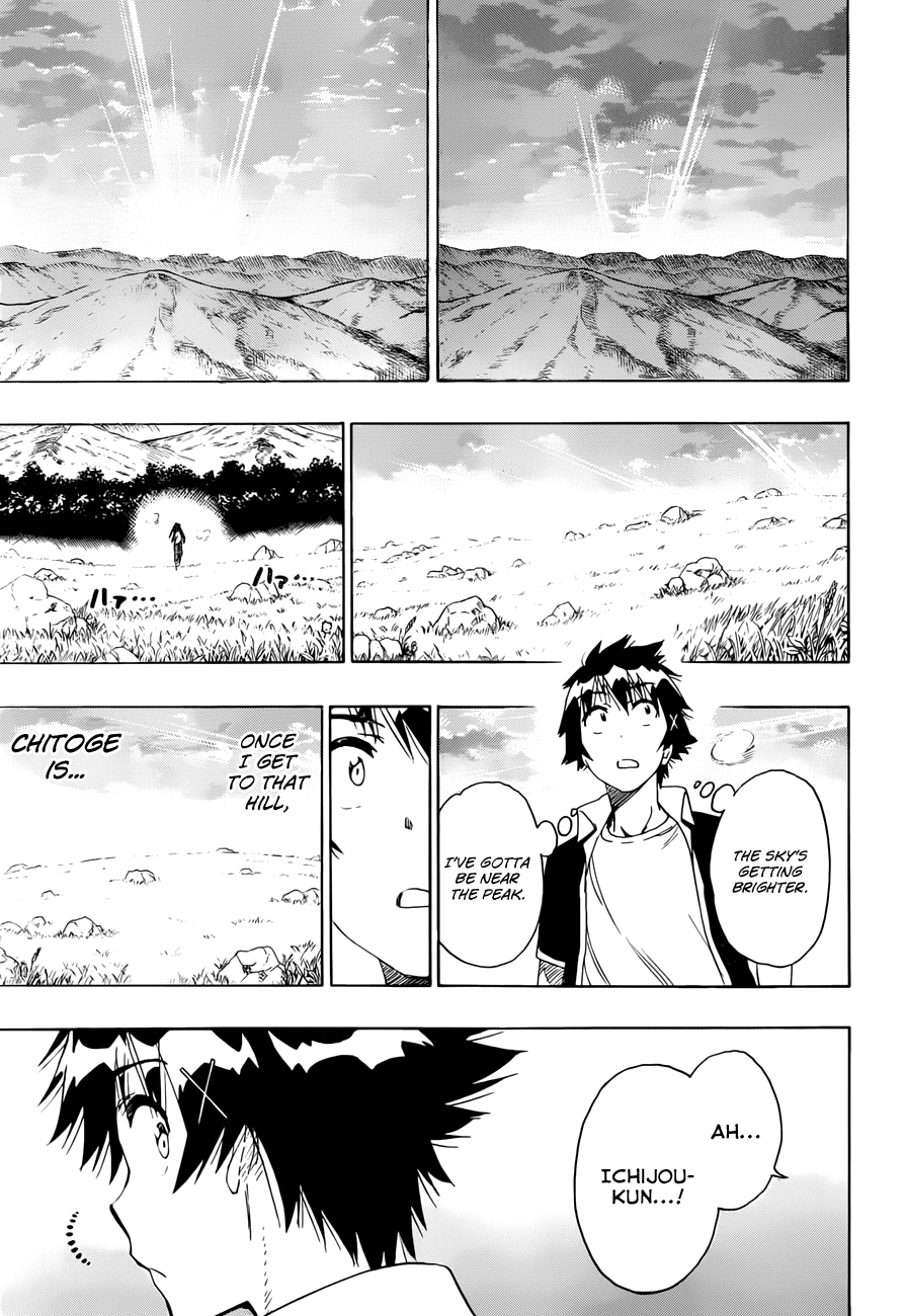 Nisekoi Chapter 224 page 18 - Chapter 224: I Can't Do That