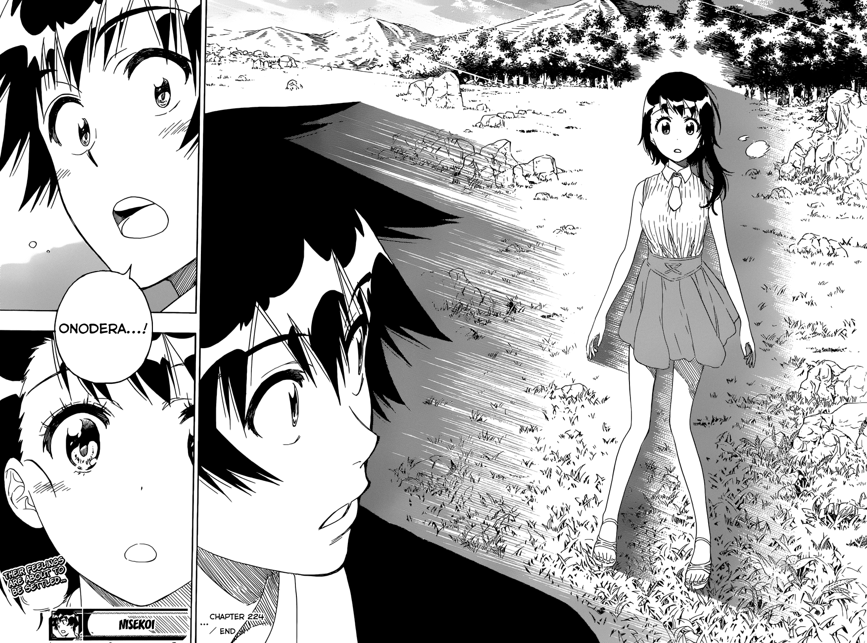 Nisekoi Chapter 224 page 19 - Chapter 224: I Can't Do That