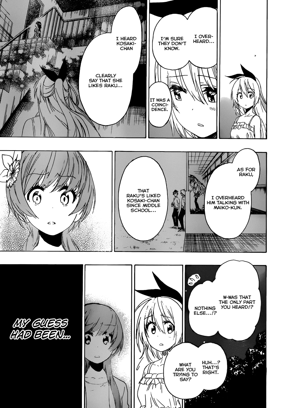 Nisekoi Chapter 224 page 8 - Chapter 224: I Can't Do That