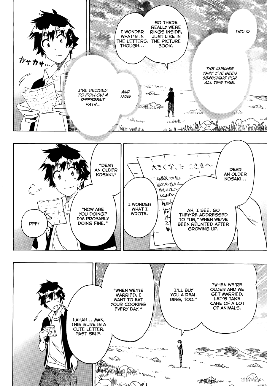 Nisekoi Chapter 226 page 15 - Chapter 226: Parting