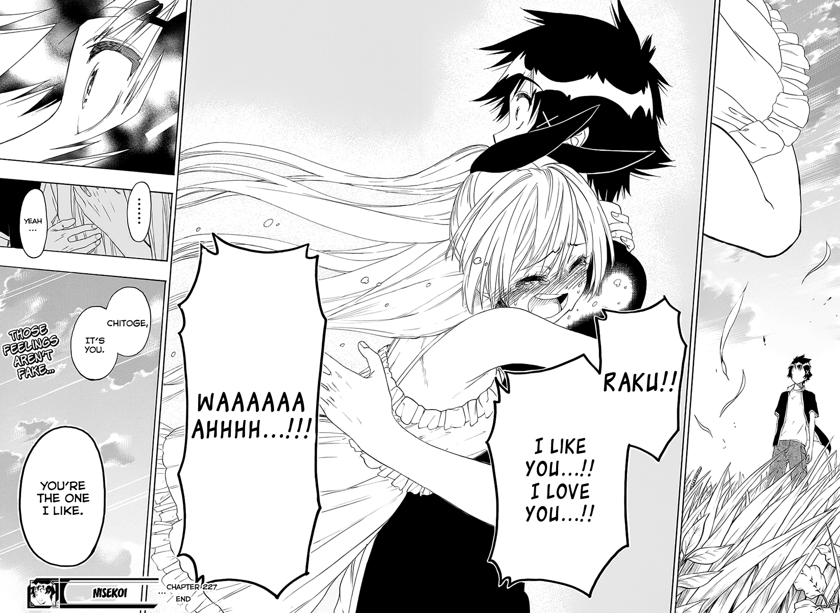 Nisekoi Chapter 227 page 18 - Chapter 227: False Love