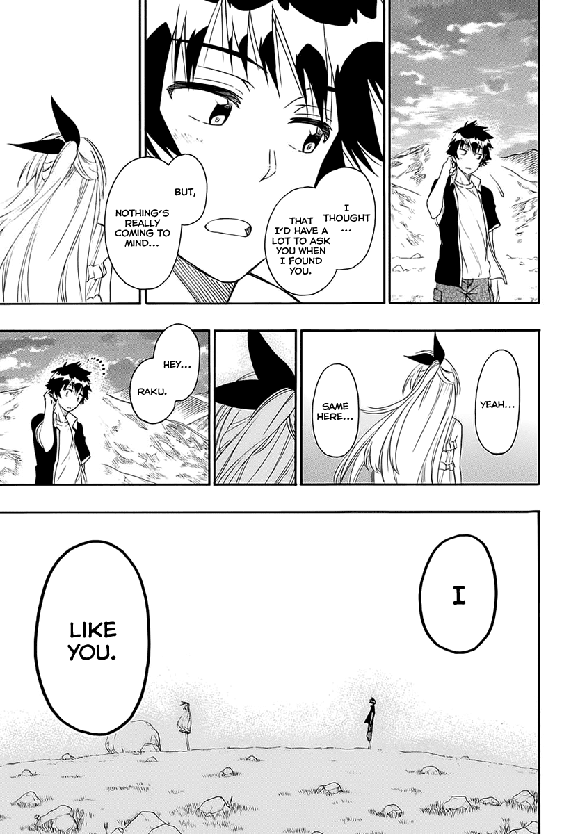 Nisekoi Chapter 227 page 4 - Chapter 227: False Love