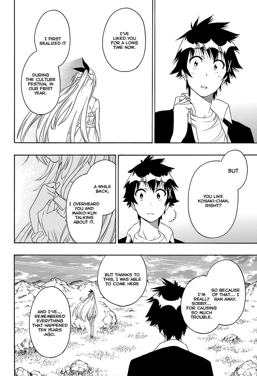 Nisekoi Chapter 227 page 5 - Chapter 227: False Love
