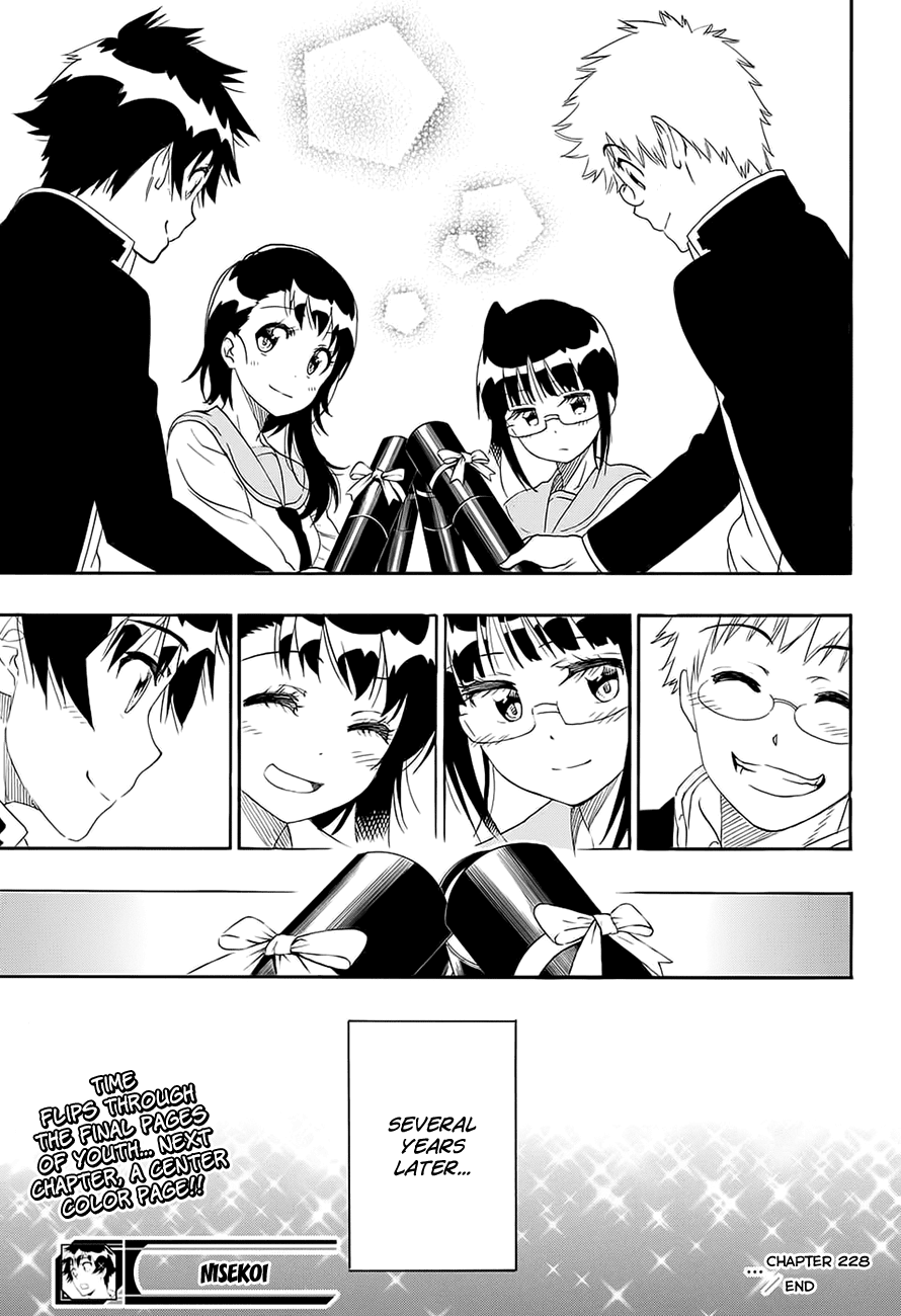 Nisekoi Chapter 228 page 20 - Chapter 228: Journey