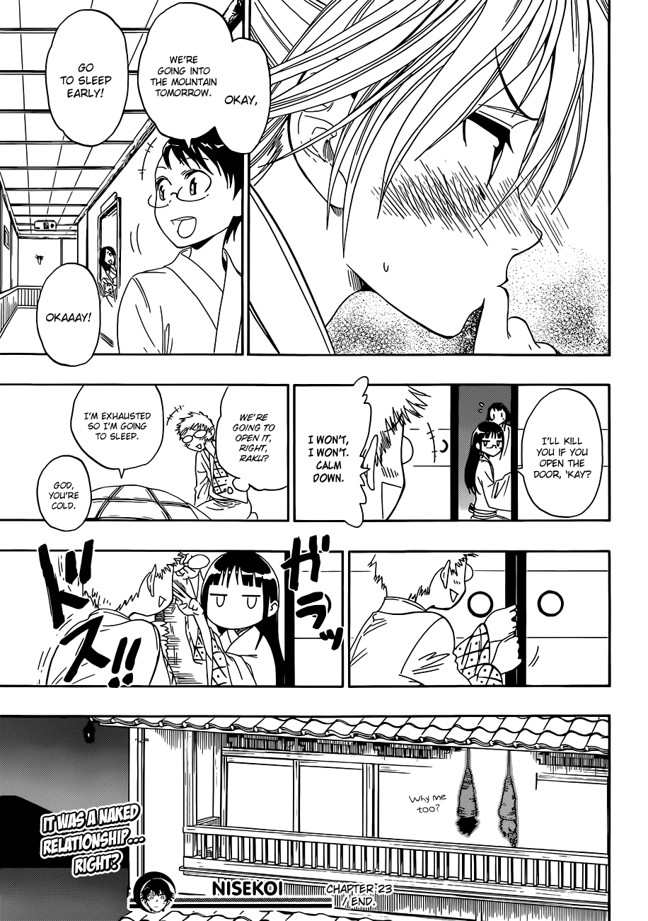 Nisekoi Chapter 23 page 20 - Chapter 23: Girls