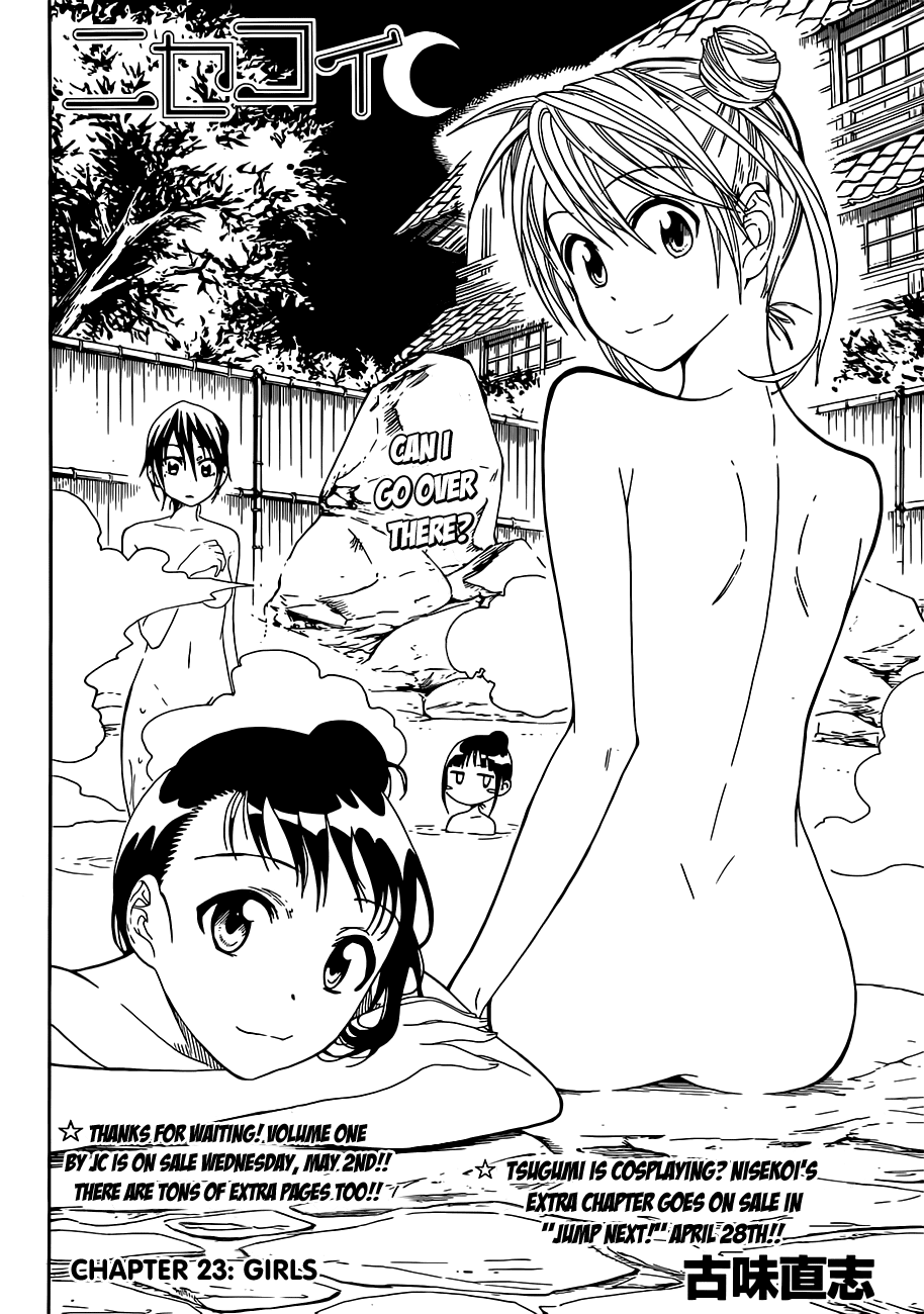 Nisekoi Chapter 23 page 3 - Chapter 23: Girls