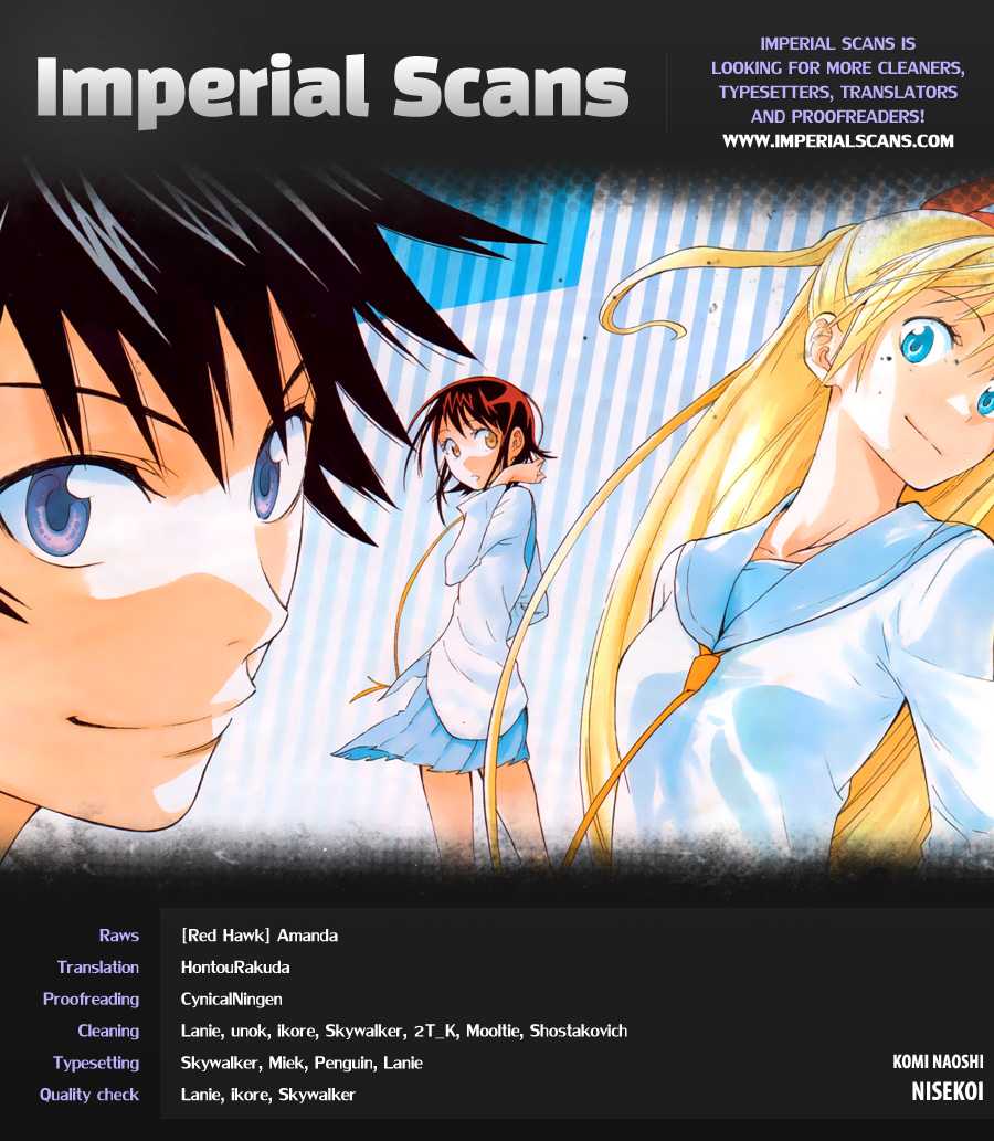 Nisekoi Chapter 3 page 1 - Chapter 3: First