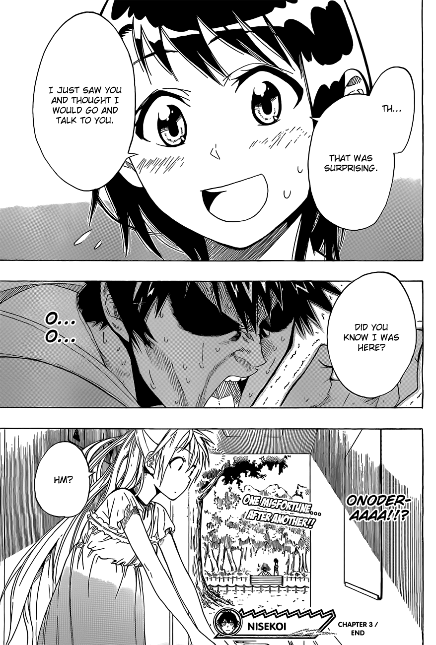 Nisekoi Chapter 3 page 24 - Chapter 3: First