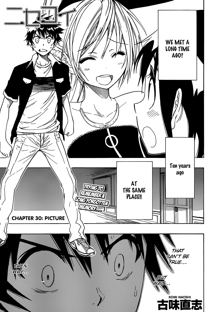 Nisekoi Chapter 30 page 2 - Chapter 30: Picture