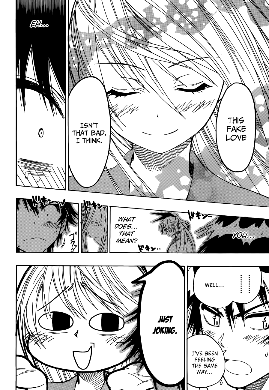 Nisekoi Chapter 32 page 15 - Chapter 32: Lovey-Dovey