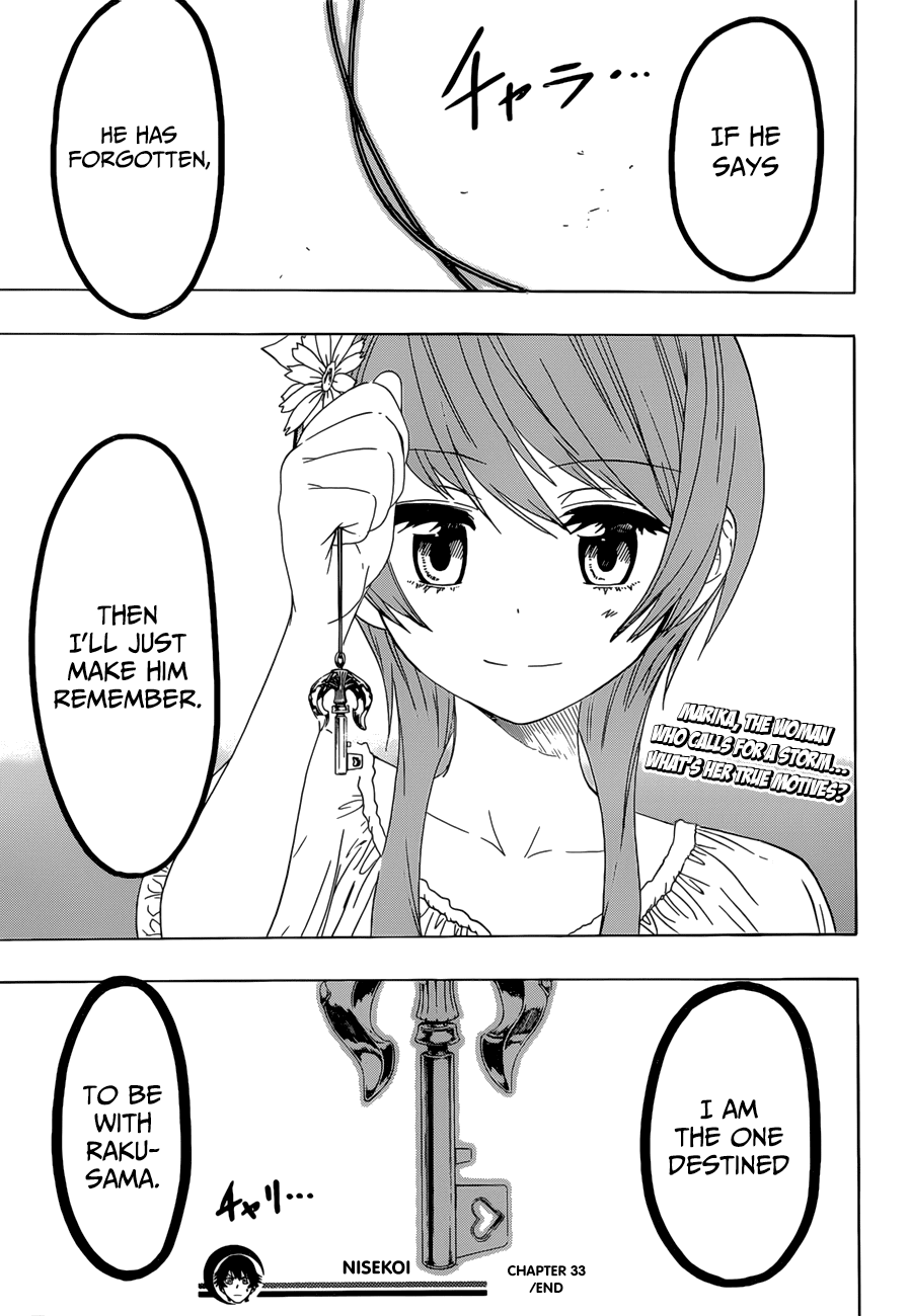 Nisekoi Chapter 33 page 20 - Chapter 33: Mayhem