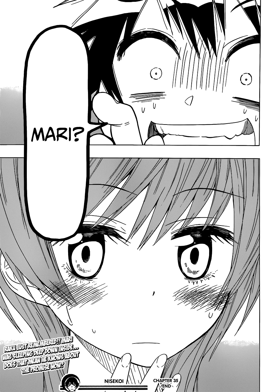 Nisekoi Chapter 35 page 20 - Chapter 35: Explosion