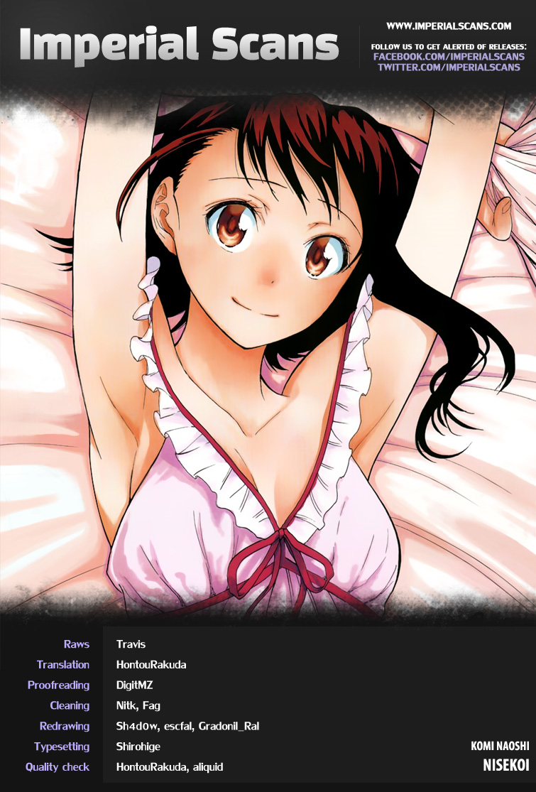 Nisekoi Chapter 36 page 1 - Chapter 36: Three