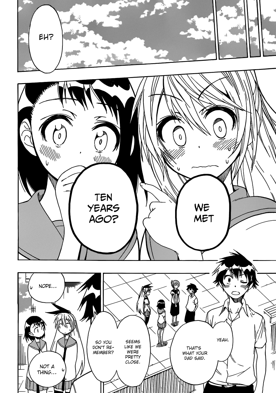 Nisekoi Chapter 36 page 11 - Chapter 36: Three