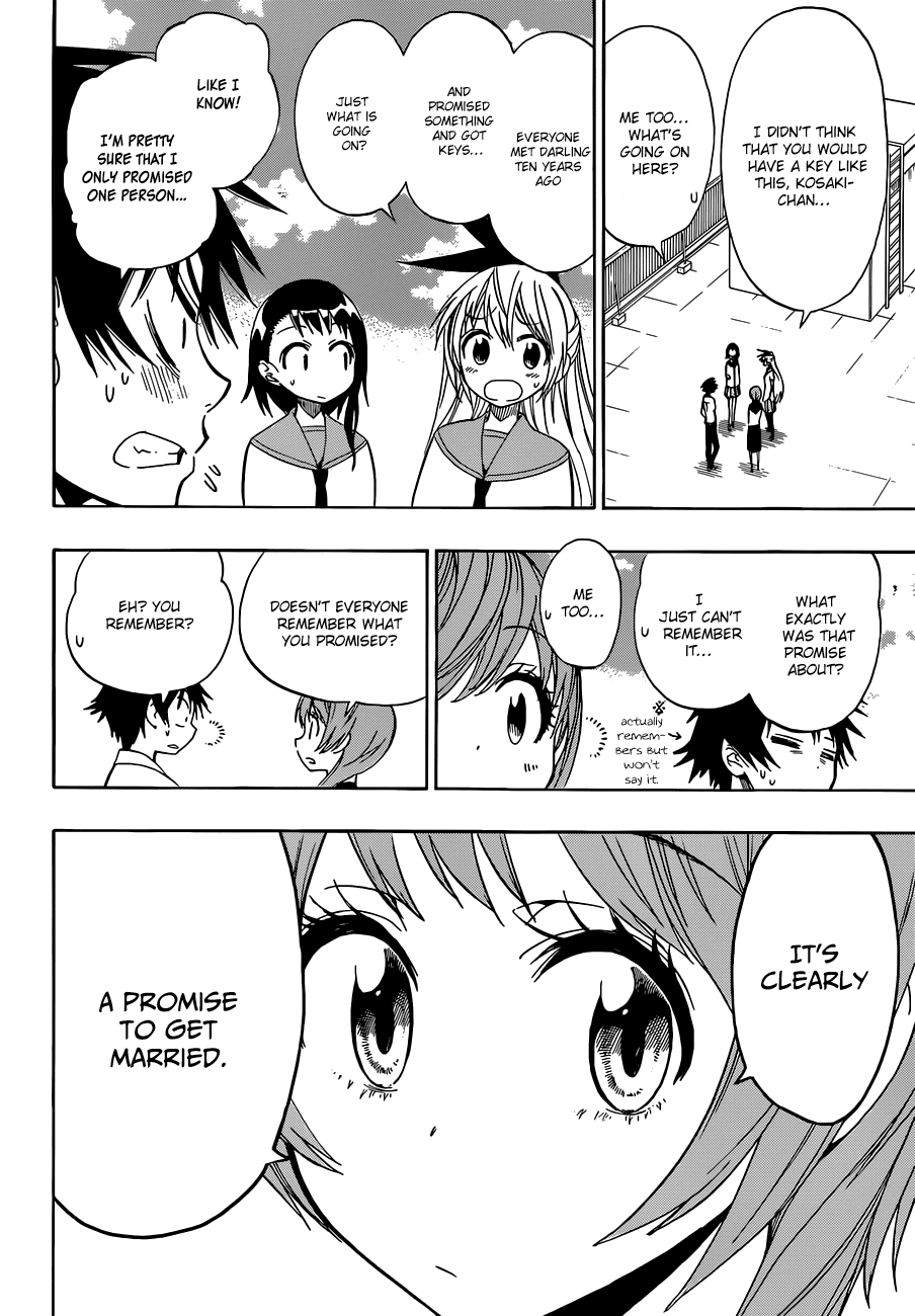 Nisekoi Chapter 36 page 13 - Chapter 36: Three