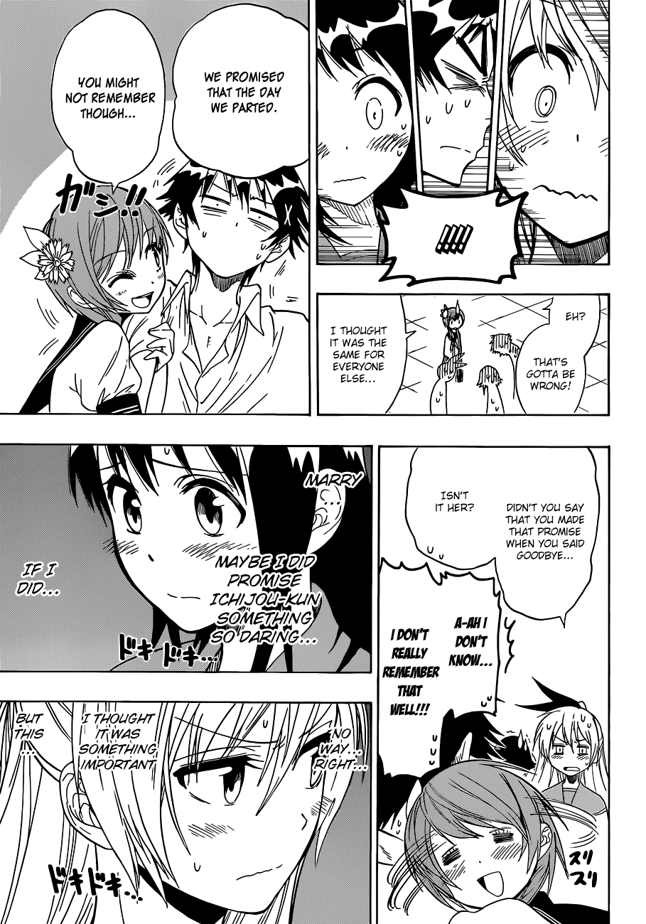 Nisekoi Chapter 36 page 14 - Chapter 36: Three