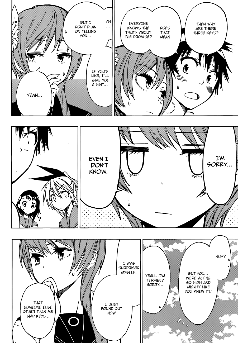 Nisekoi Chapter 36 page 15 - Chapter 36: Three