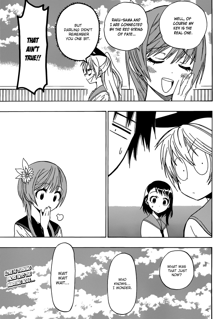 Nisekoi Chapter 36 page 20 - Chapter 36: Three