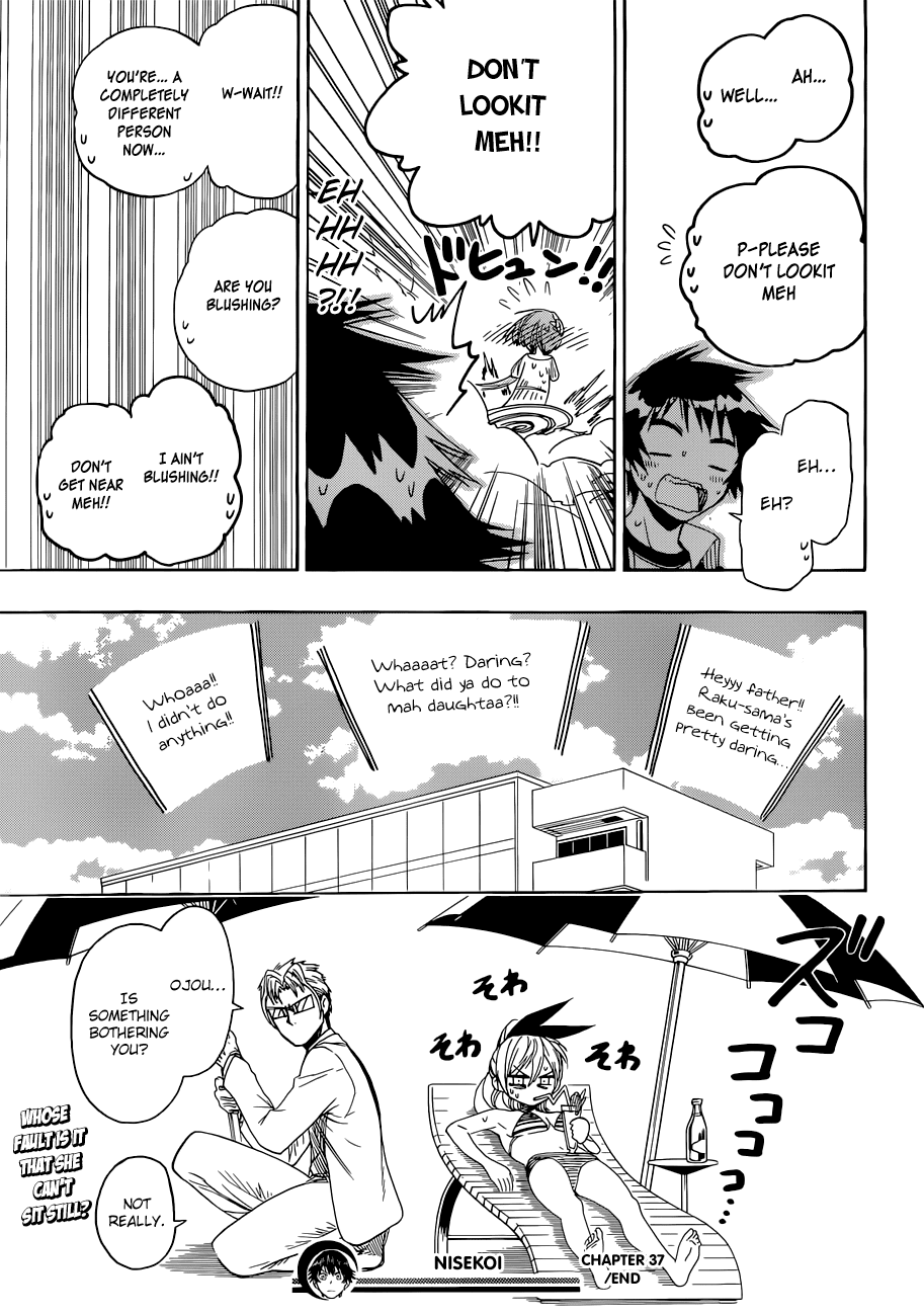 Nisekoi Chapter 37 page 20 - Chapter 37: Greetings