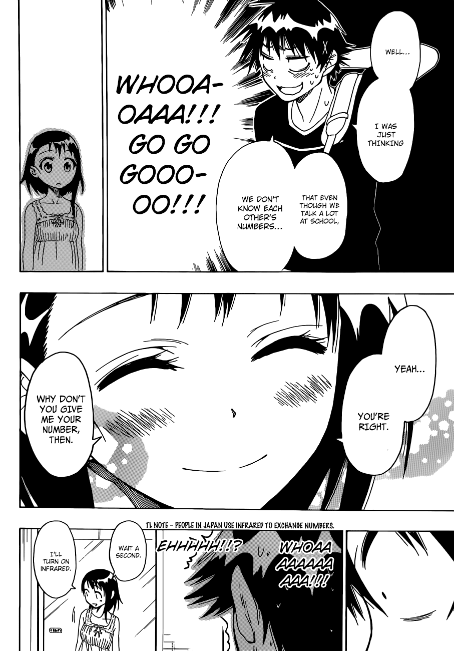 Nisekoi Chapter 39 page 17 - Chapter 39: Typhoon