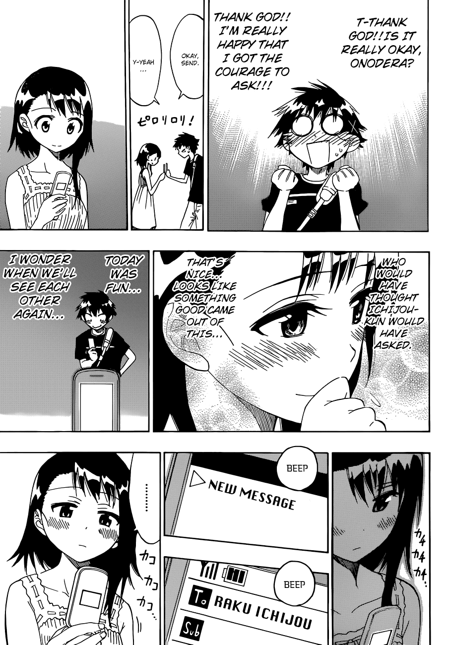 Nisekoi Chapter 39 page 18 - Chapter 39: Typhoon