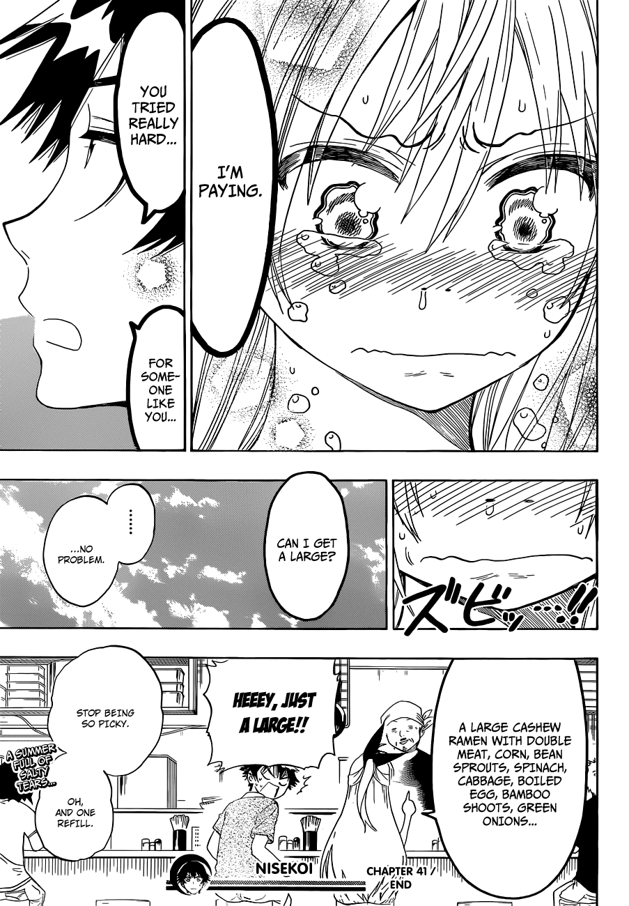 Nisekoi Chapter 41 page 20 - Chapter 41: Stray Dog