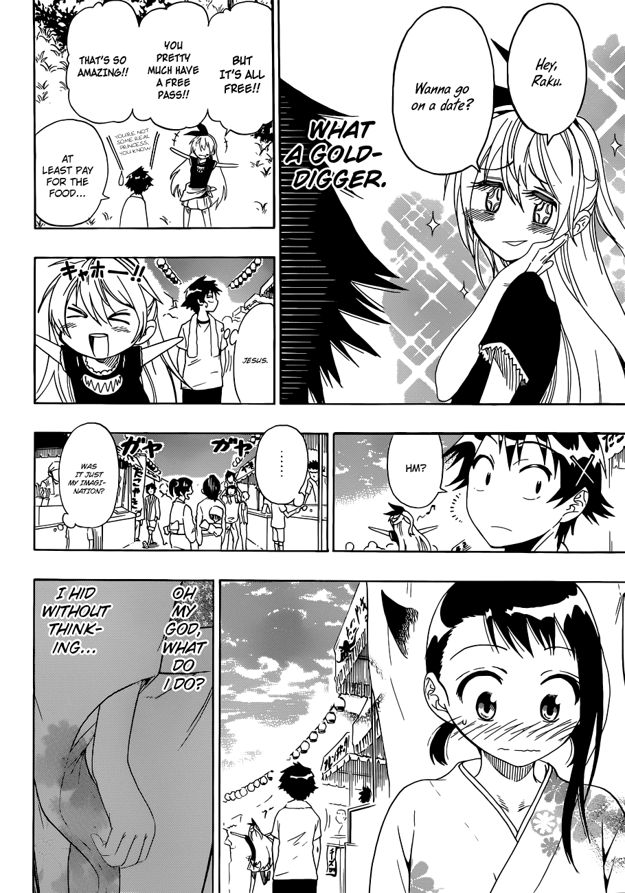 Nisekoi Chapter 42 page 8 - Chapter 42: Temple Festival