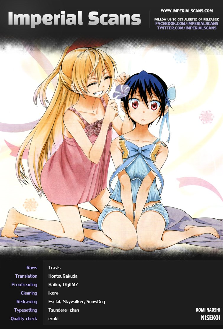 Nisekoi Chapter 43 page 1 - Chapter 43: Good Fortune