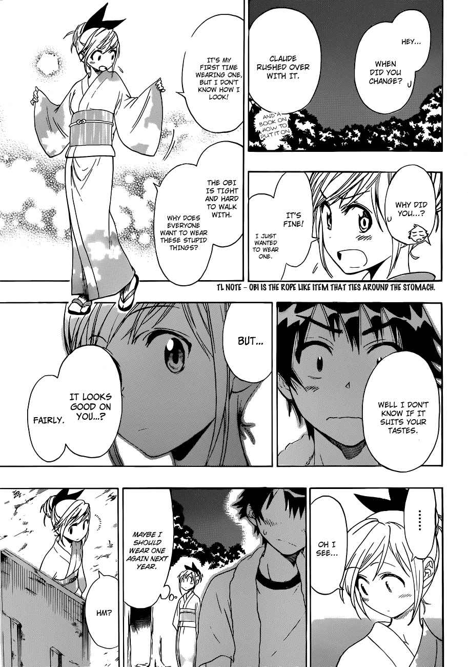 Nisekoi Chapter 43 page 14 - Chapter 43: Good Fortune