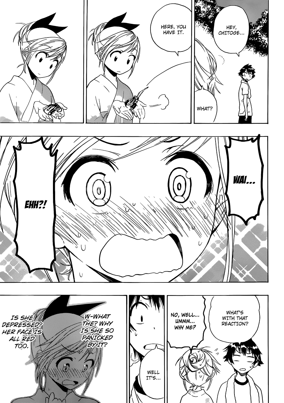 Nisekoi Chapter 43 page 16 - Chapter 43: Good Fortune