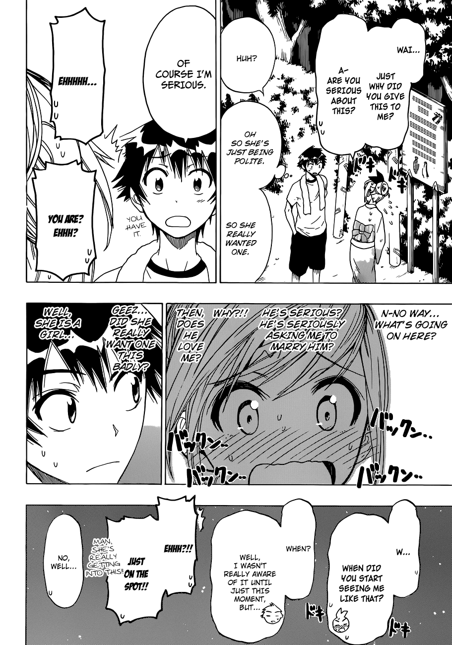 Nisekoi Chapter 43 page 17 - Chapter 43: Good Fortune