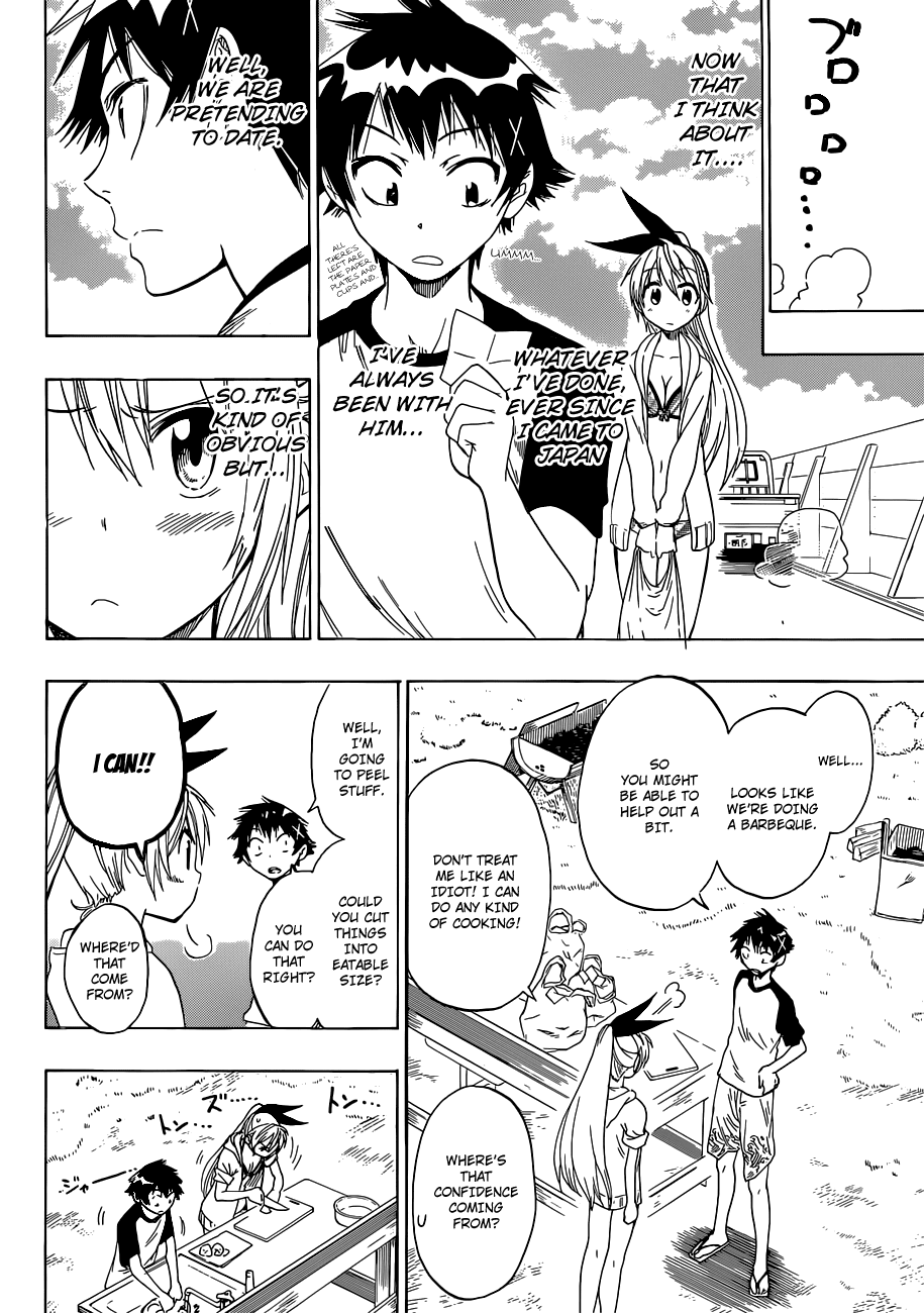Nisekoi Chapter 44 page 10 - Chapter 44: At The Beach