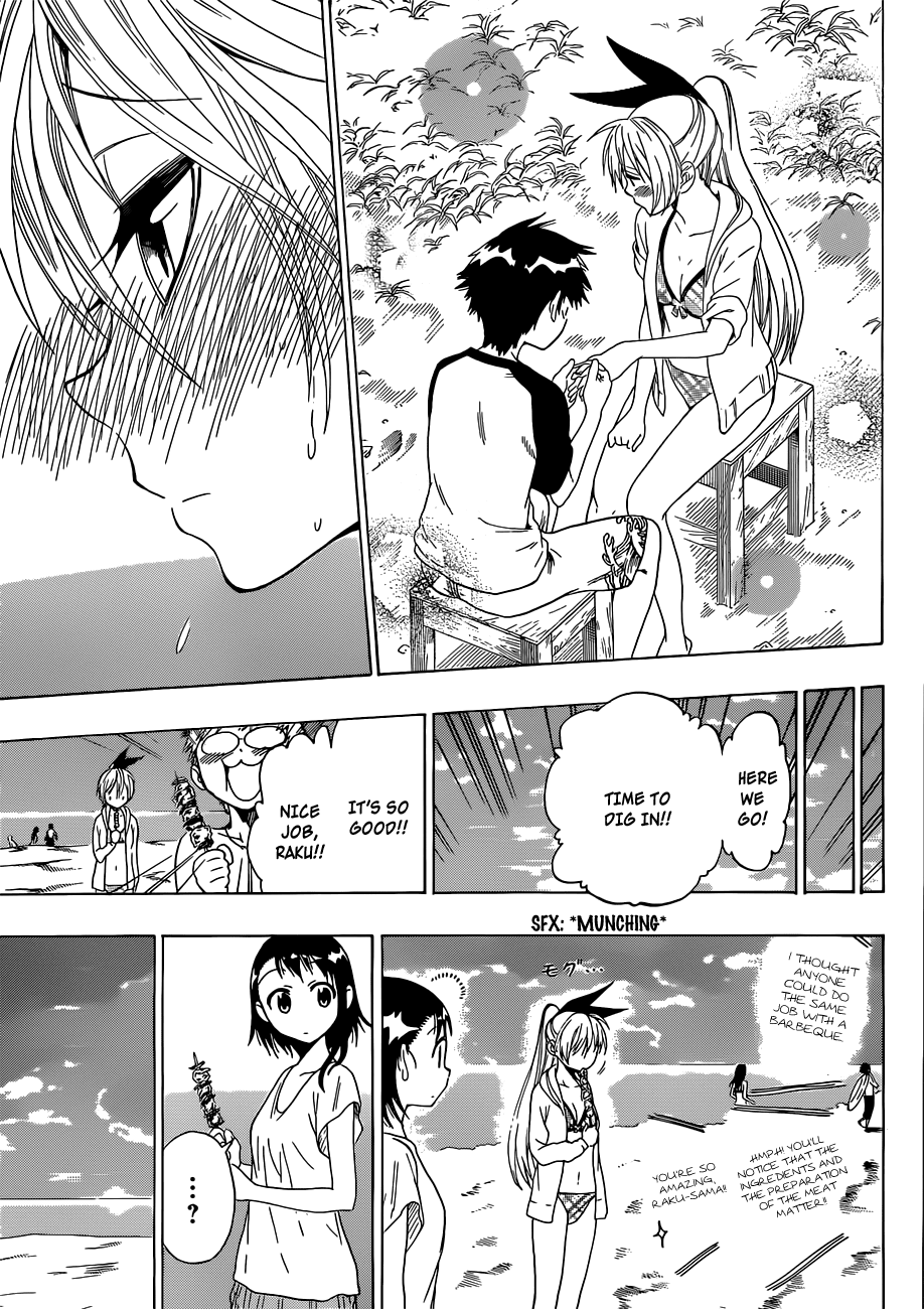 Nisekoi Chapter 44 page 13 - Chapter 44: At The Beach