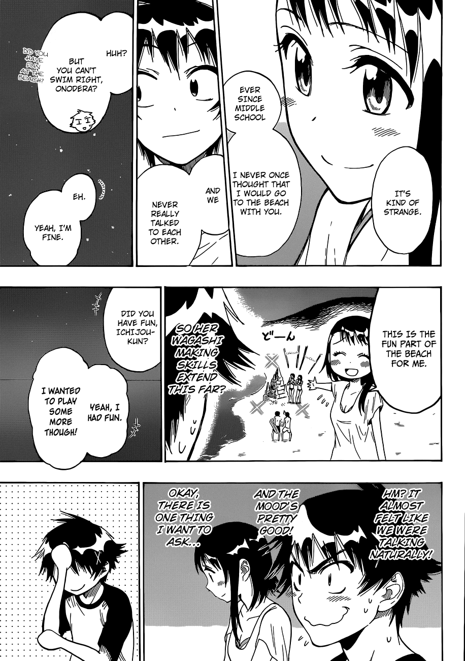 Nisekoi Chapter 44 page 15 - Chapter 44: At The Beach