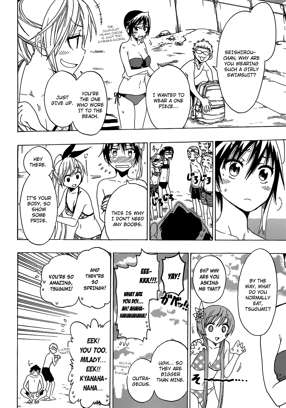 Nisekoi Chapter 44 page 4 - Chapter 44: At The Beach