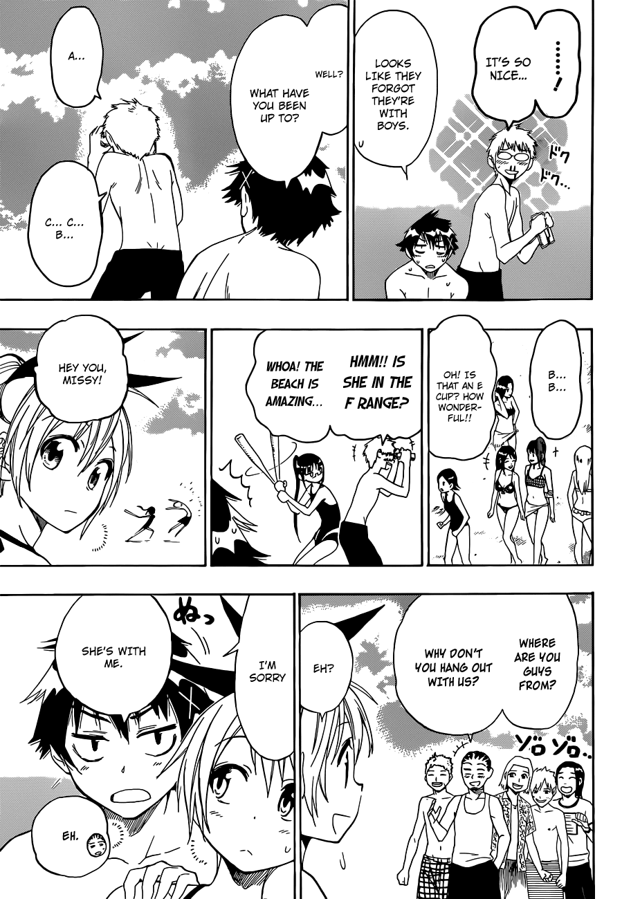 Nisekoi Chapter 44 page 5 - Chapter 44: At The Beach