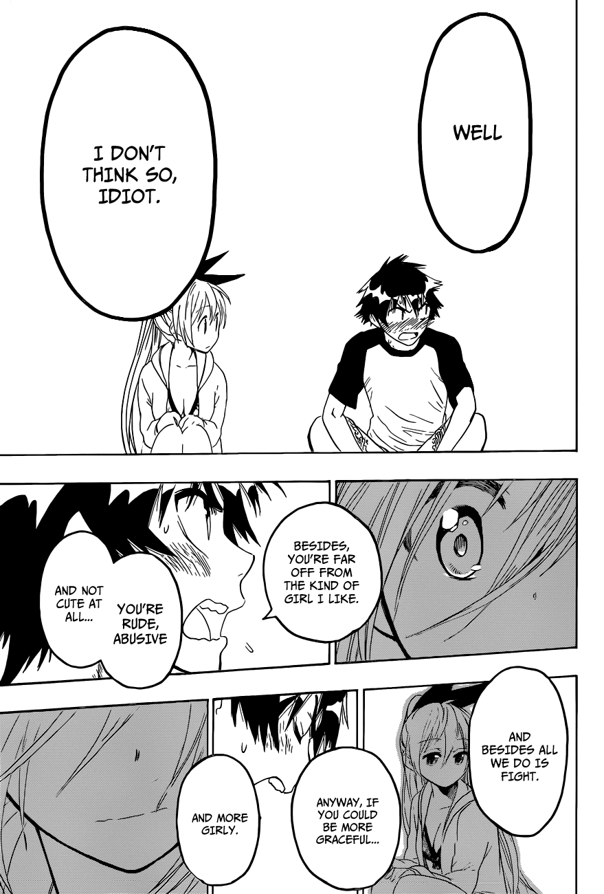 Nisekoi Chapter 45 page 19 - Chapter 45: Hazy