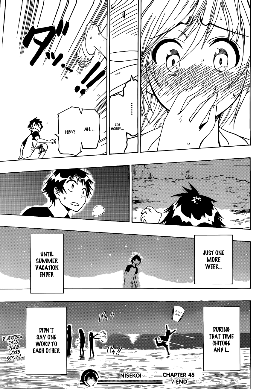 Nisekoi Chapter 45 page 21 - Chapter 45: Hazy