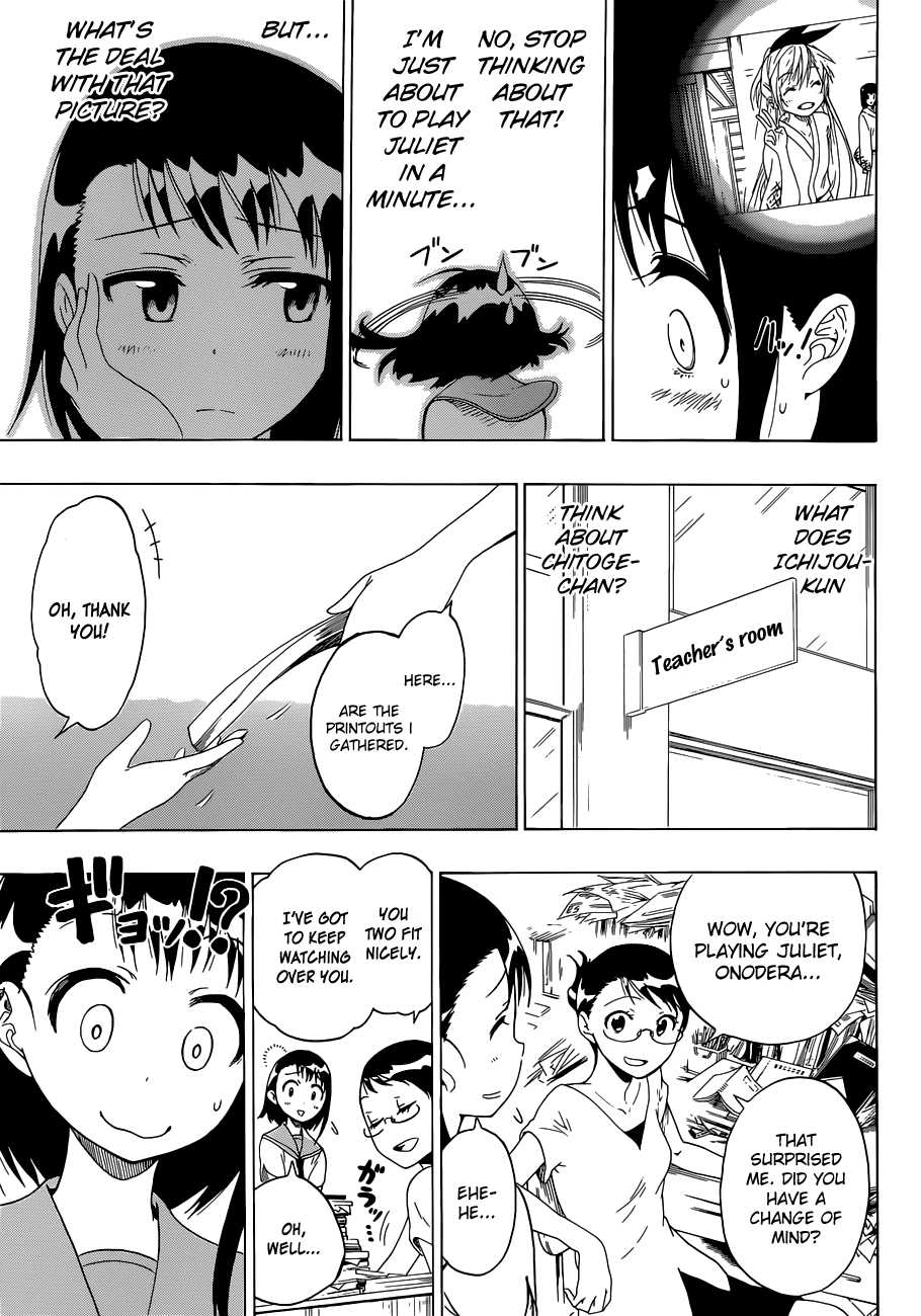 Nisekoi Chapter 46 page 16 - Chapter 46: Dramatic Play