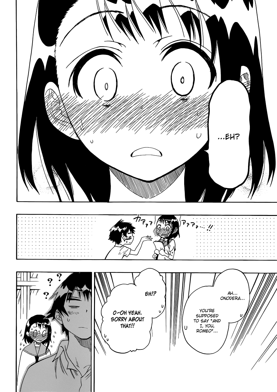 Nisekoi Chapter 46 page 19 - Chapter 46: Dramatic Play