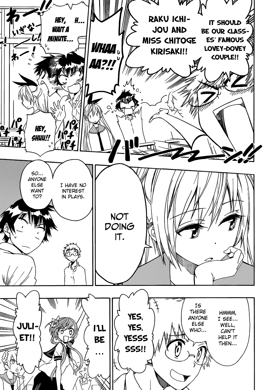 Nisekoi Chapter 46 page 8 - Chapter 46: Dramatic Play